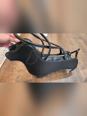 Black Dachshund-Shaped Crossbody Bag - Women Shoes Accessory